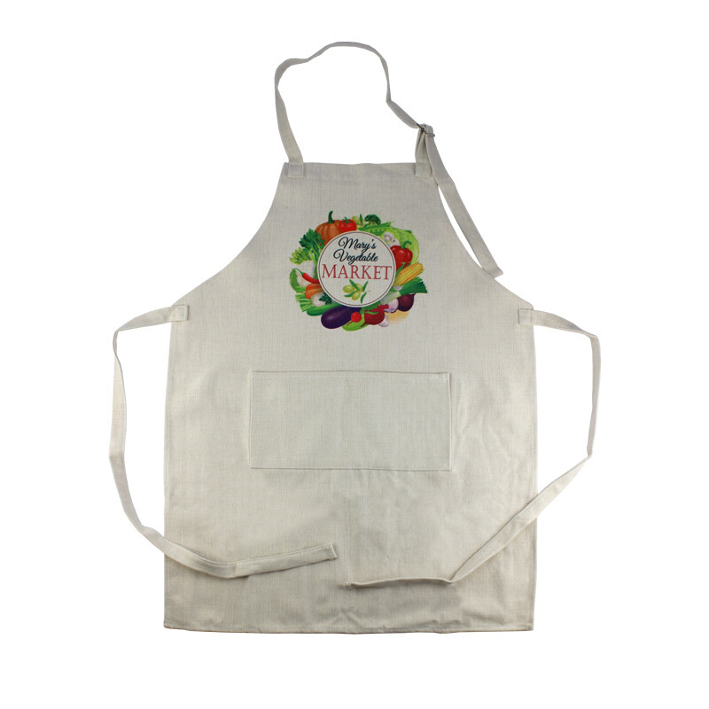 Personalized Linen Apron Gift for mom or Grandma, sister