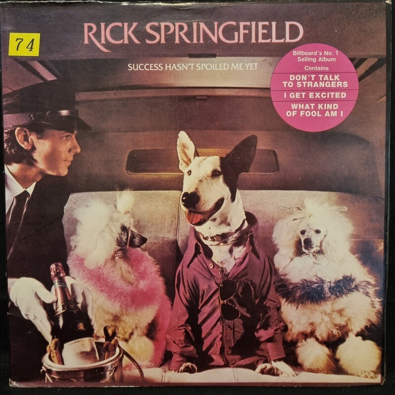 Rick Springfield- Success Hasn&#39;t Spoiled Me Yet