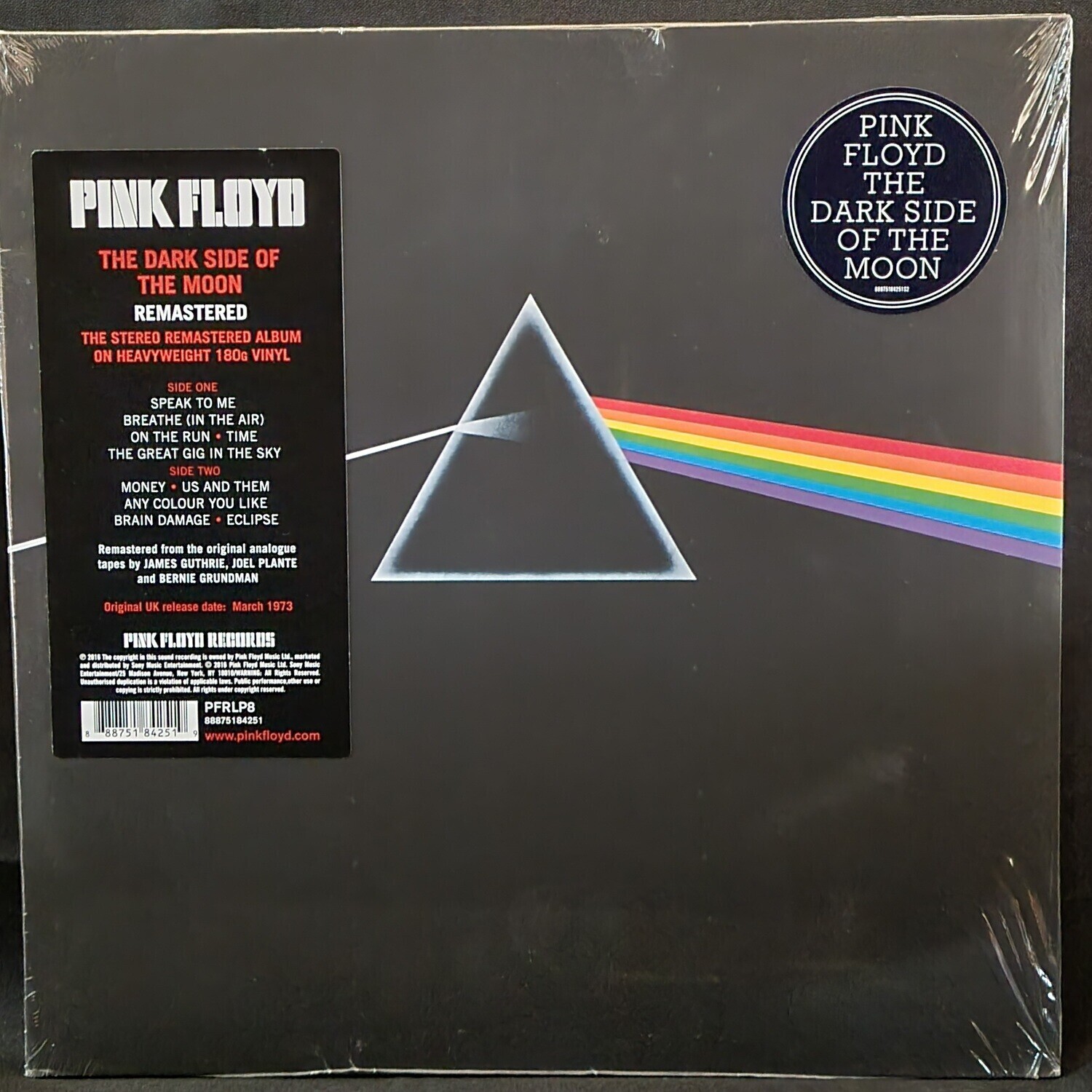 Pink Floyd- Dark Side of The Moon, Variations:: SEALED/NEW - 2016 180g remastered