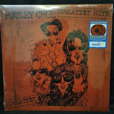 Motley Crue- Greatest Hits (Crimson red vinyl)