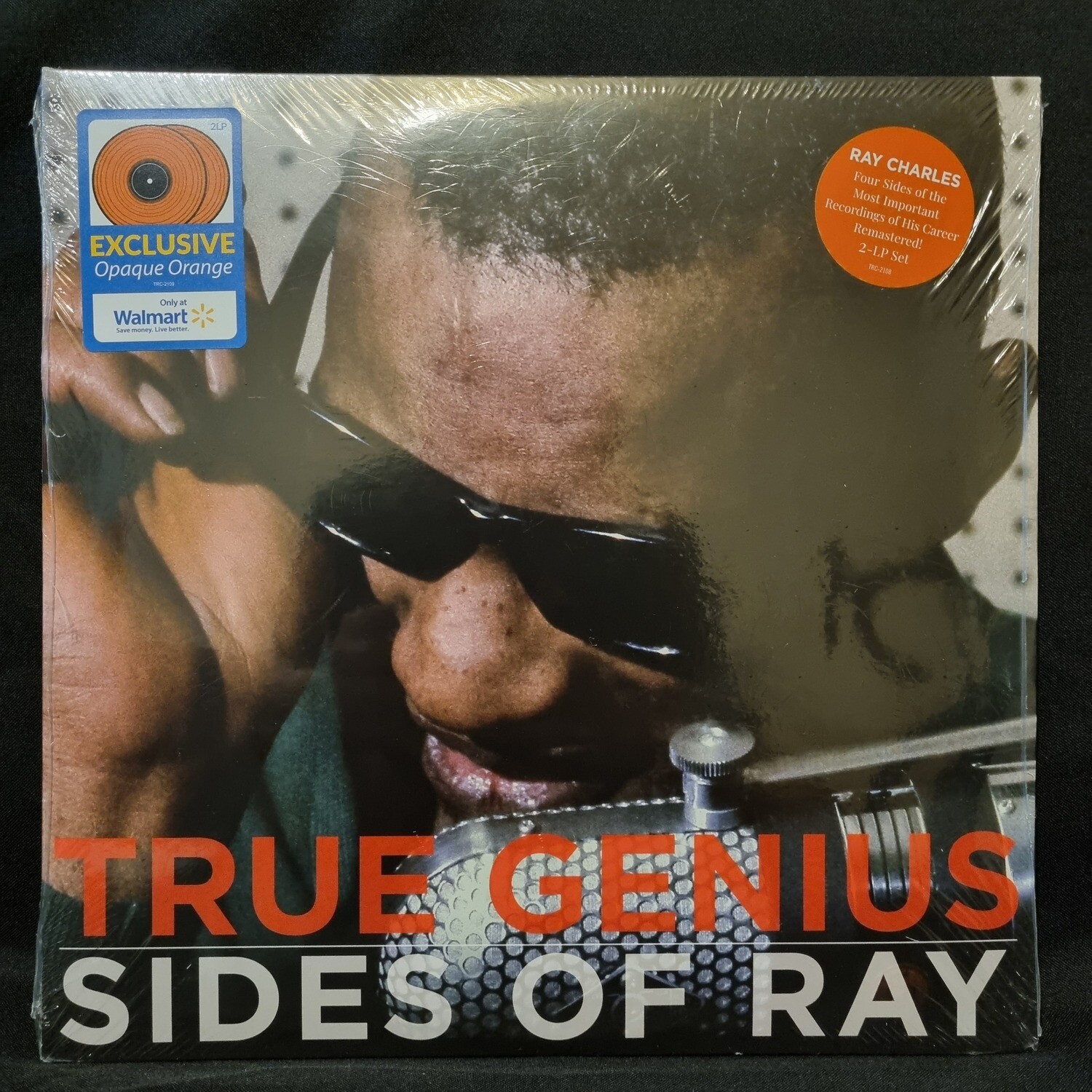 Ray Charles- True Genius: Sides of Ray (Orange vinyl)