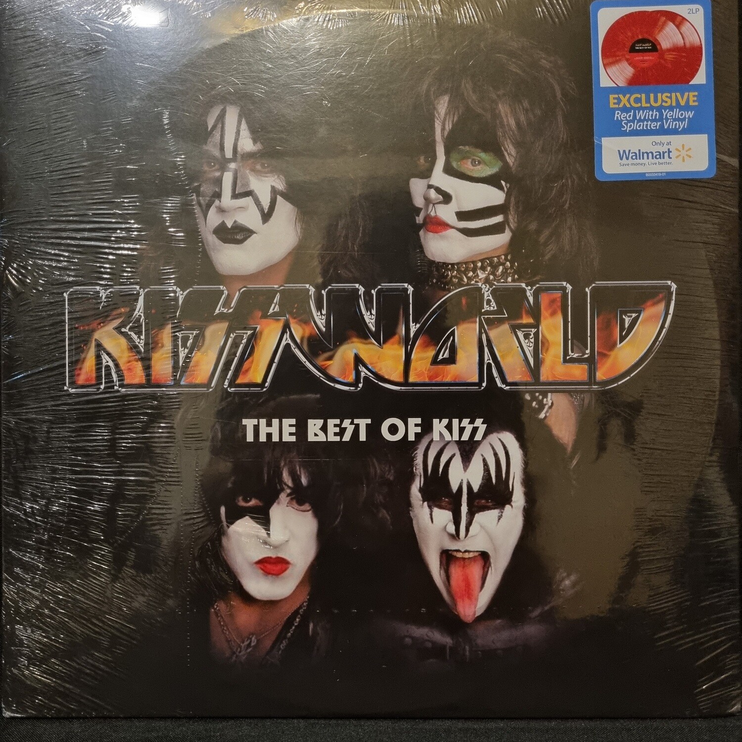 Kiss- The Best of Kiss (Red vinyl)