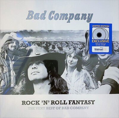 Bad Company- The Very Best of Bad Company: Rock N&#39; Roll Fantasy (silver vinyl)