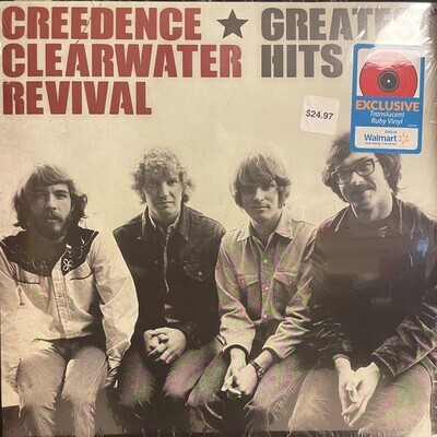 Creedence Clearwater Revival- Greatest Hits (Ruby vinyl)