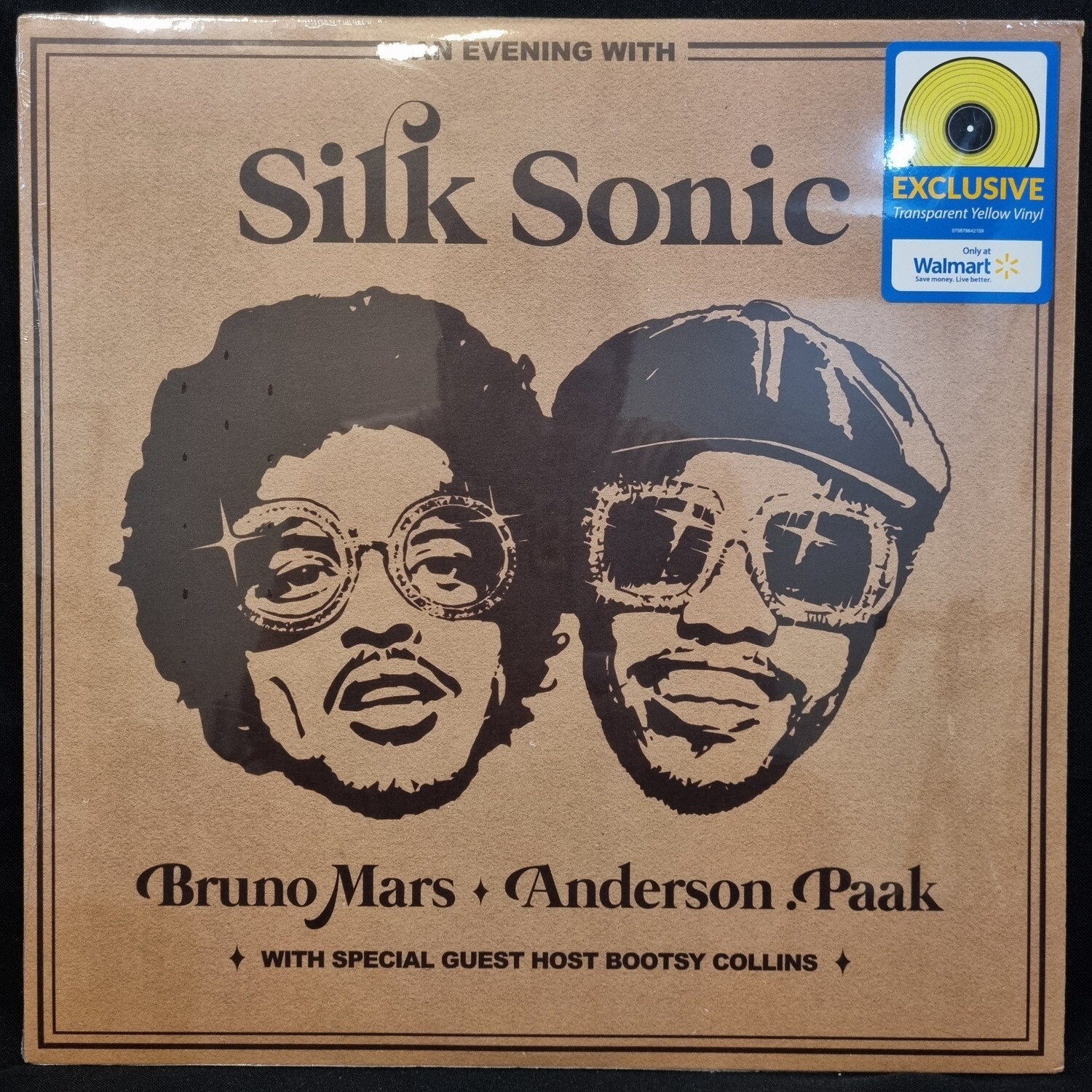 Silk Sonic (Bruno Mars & Anderson Paak)- An Evening with Silk Sonic (Yellow vinyl)