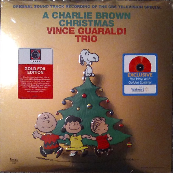Vince Guaraldi Trio- A Charlie Brown Christmas (colored vinyl)