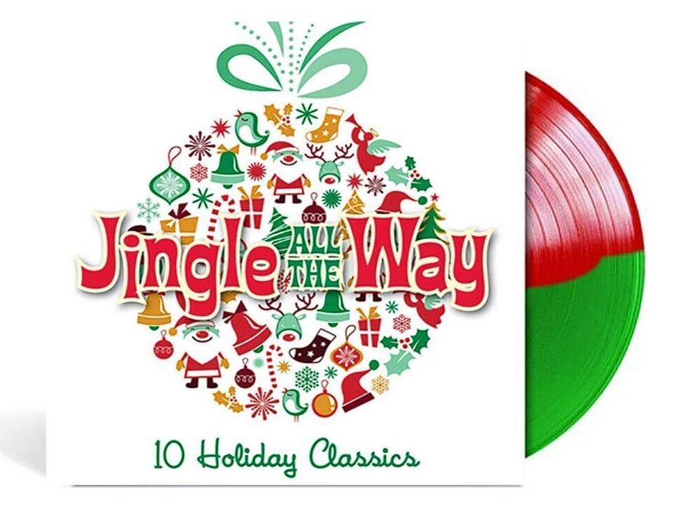 Various Artists- Jingle All The Way: 10 Holiday Classics (Red &amp; Green vinyl)
