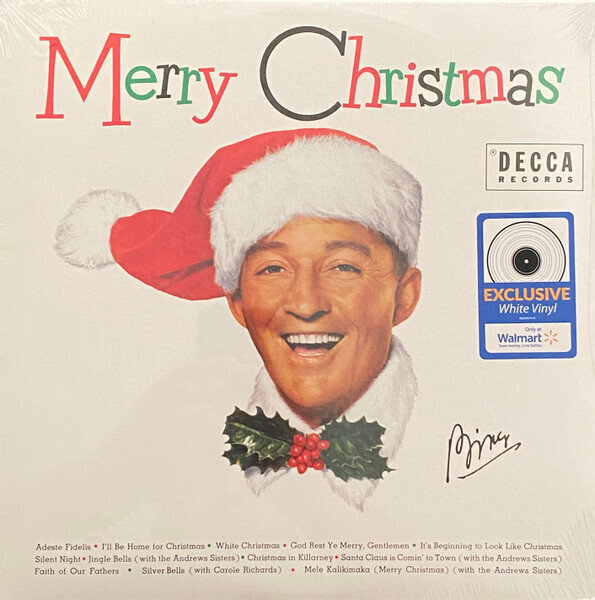Bing Crosby- Merry Christmas (White vinyl)