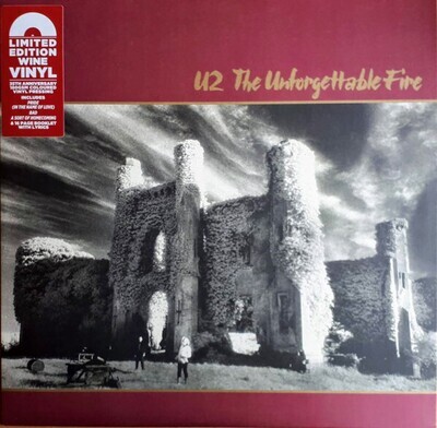 U2- Unforgettable Fire (Wine colored)