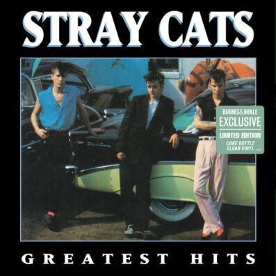 Stray Cats- Greatest Hits (Coke Bottle Clear vinyl)