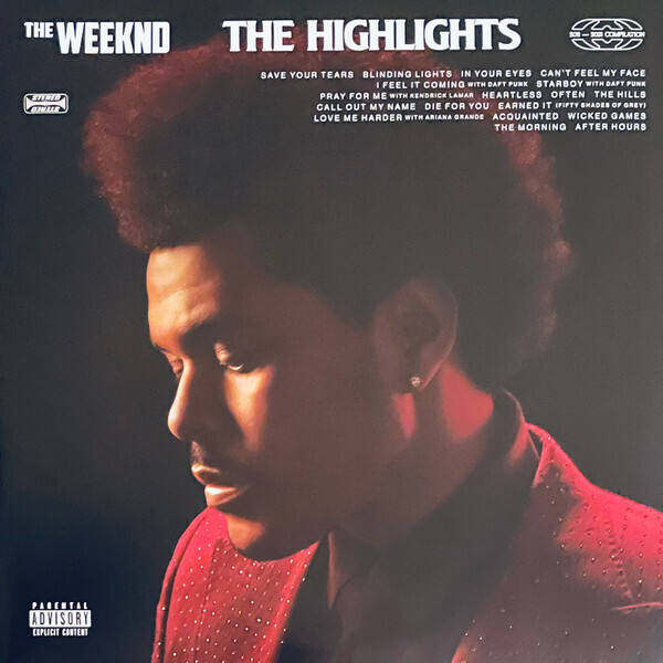 The Weeknd- The Highlights (Red Sparkle vinyl)