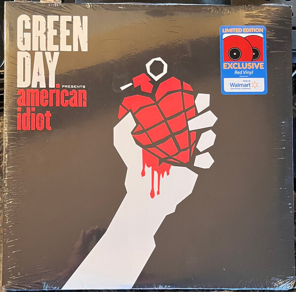 Green Day- American Idiot (Red vinyl)