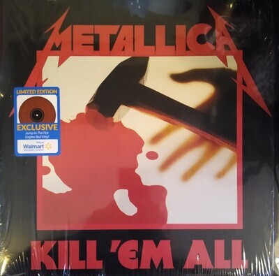Metallica- Kill 'Em All (Red vinyl)