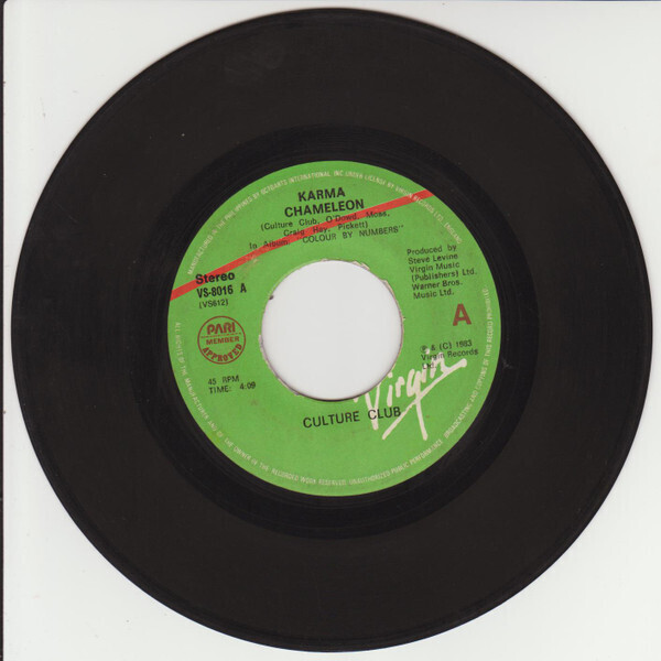 Culture Club-  Karma Chameleon 7&quot;