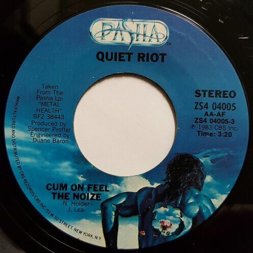 Quiet Riot-  Cum On Feel The Noize 7&quot;