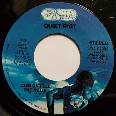 Quiet Riot- Cum On Feel The Noize 7"