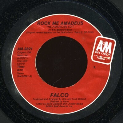Falco- Rock Me Amadeus 7"