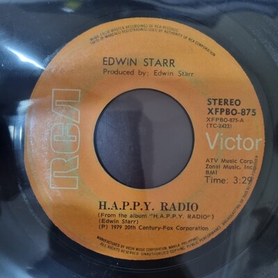 Edwin Starr- H.A.P.P.Y. Radio 7"