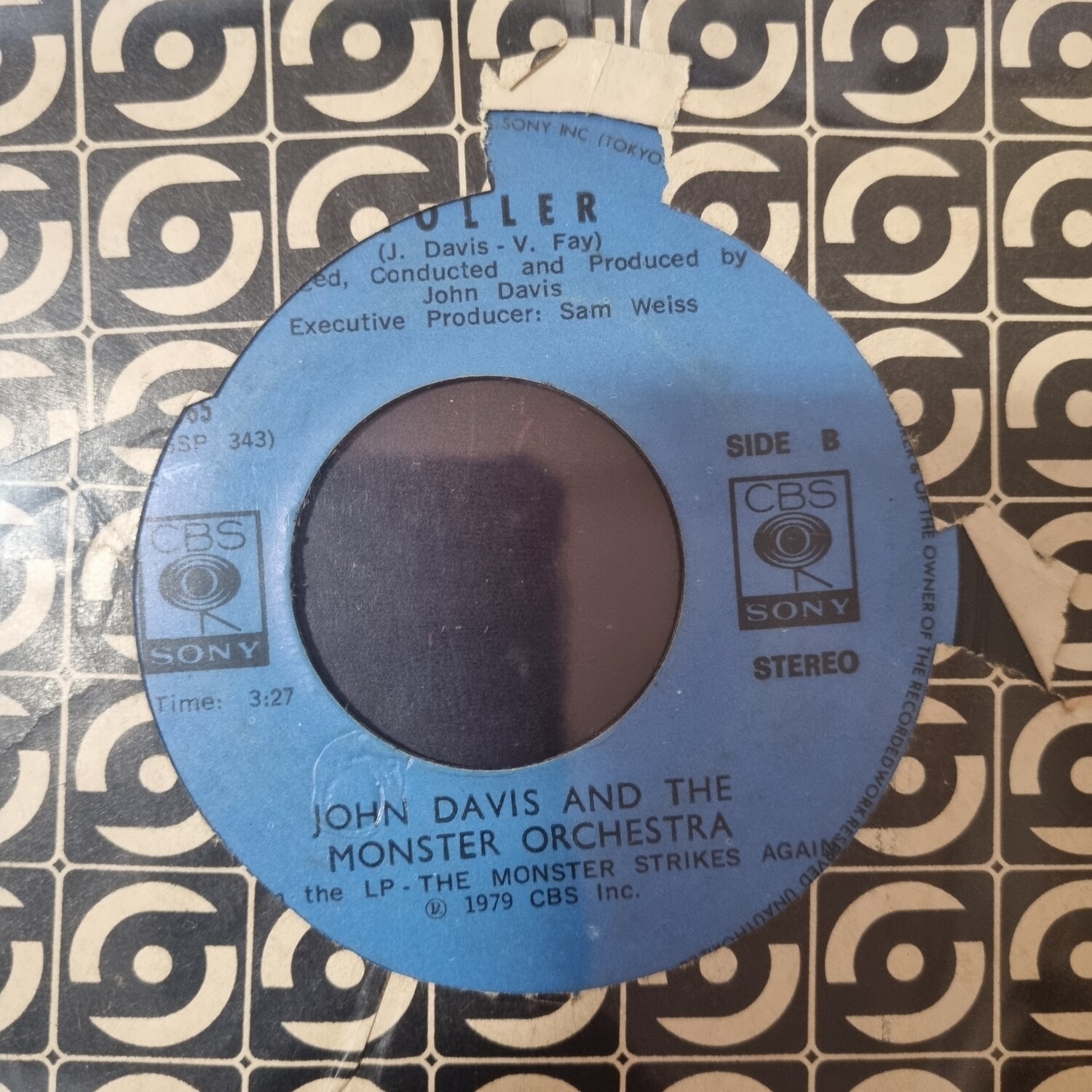 John Davis and the Monster Orchestra- Love Magic / Roller 7&quot;