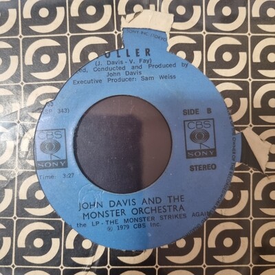 John Davis and the Monster Orchestra- Love Magic / Roller 7"
