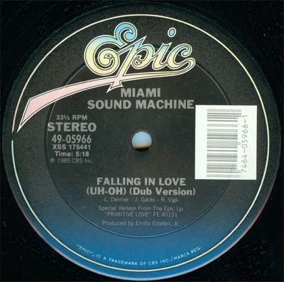 Miami Sound Machine- Falling In Love (Uh-Oh) 12&quot;