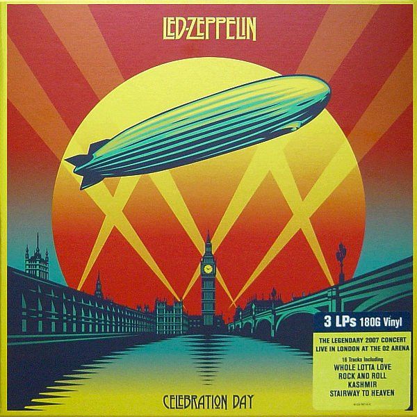 Led Zeppelin- Celebration Day (3LP, boxset)