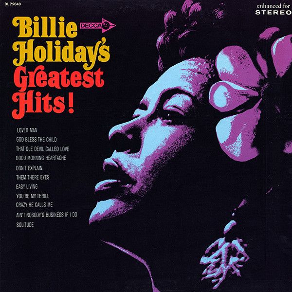 Billie Holiday- Billy Holiday&#39;s Greatest Hits