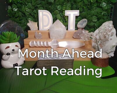 Month Ahead Reading 6 or 4 Card Options