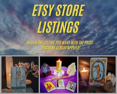 Direct Support Tarot Reading (For Etsy Customers)