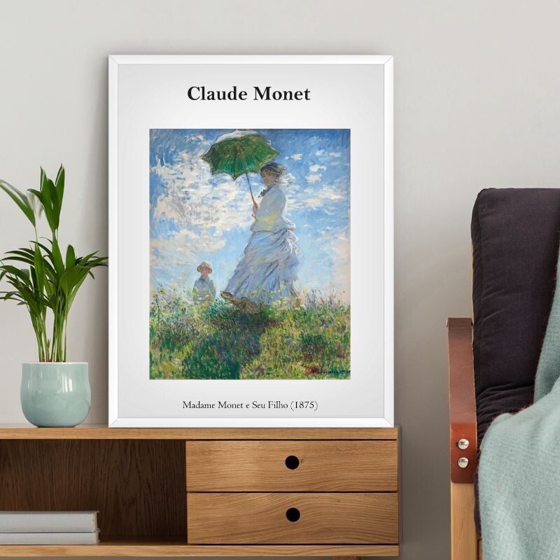 Claude Monet: "Madame Monet e Seu Filho"
