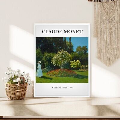 Claude Monet: "A Dama no Jardim (1867)"
