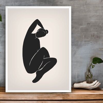 Quadro Decorativo: "Mulher 008 by Matisse"