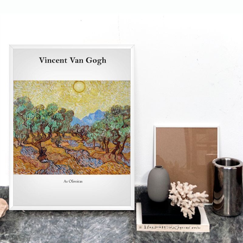 As Oliveiras - By  Van Gogh