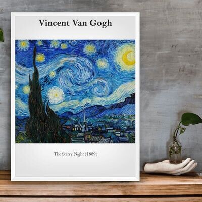 Van Gogh: "The Starry Night (1889)"