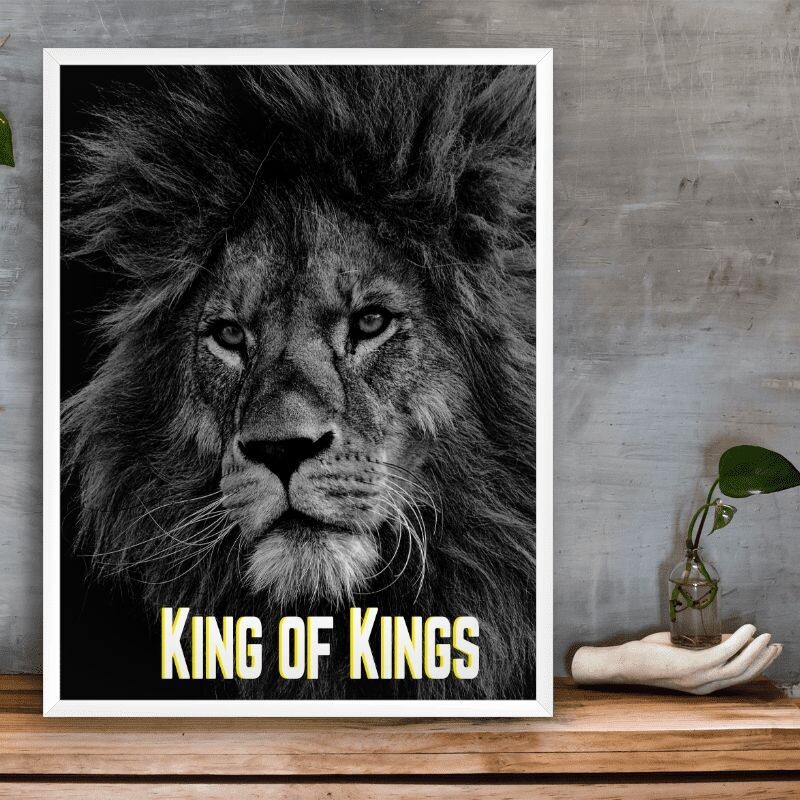 Quadro Decorativo: "Rei dos Reis 2"