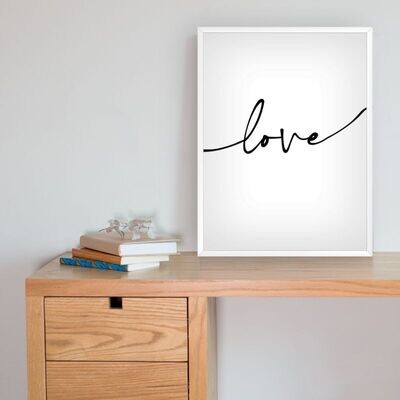 Quadro Decorativo: "Love 4"