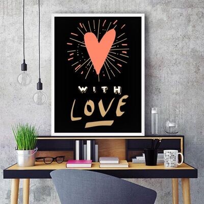 Quadro Decorativo: "Amor 4"