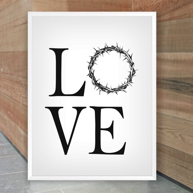 Quadro Decorativo: "Love"