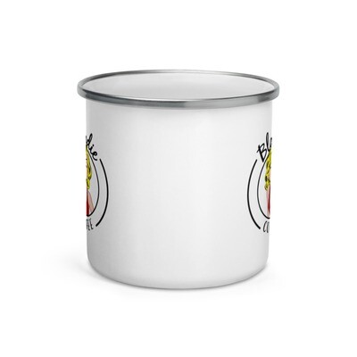Enamel Blondie Mug