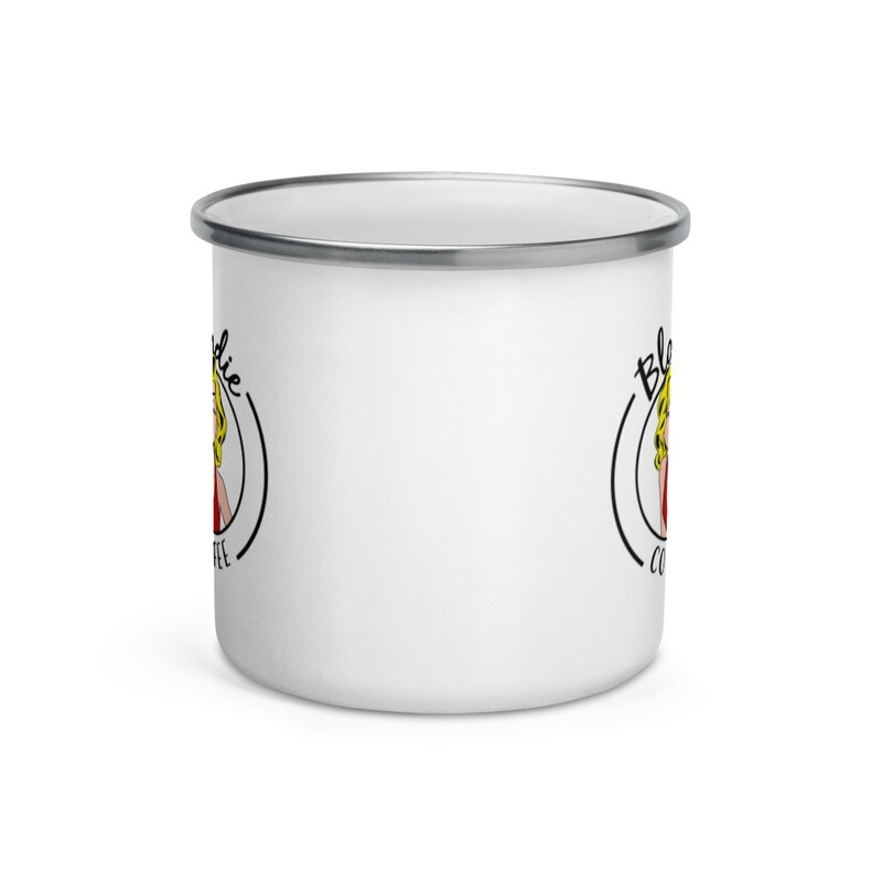 Enamel Blondie Mug