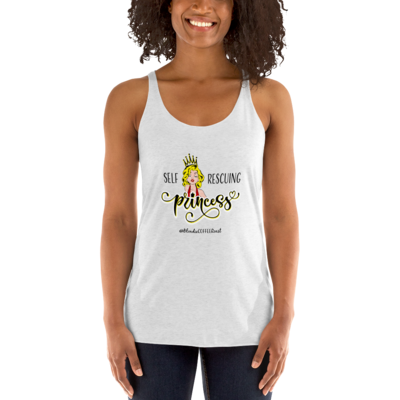 Self-Rescuing Princess Women's Racerback Tank