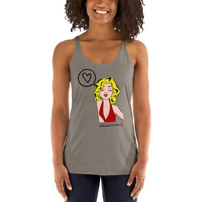 Blondie Love Women's Racerback Tank