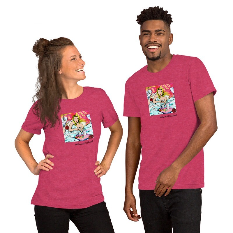 Breakfast in Bed Unisex t-shirt