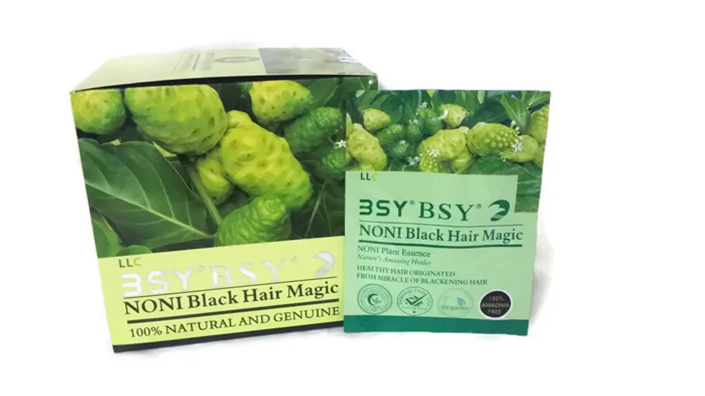 BSY Noni Black Hair Magic - New Pack and New formulation of 100% ORI