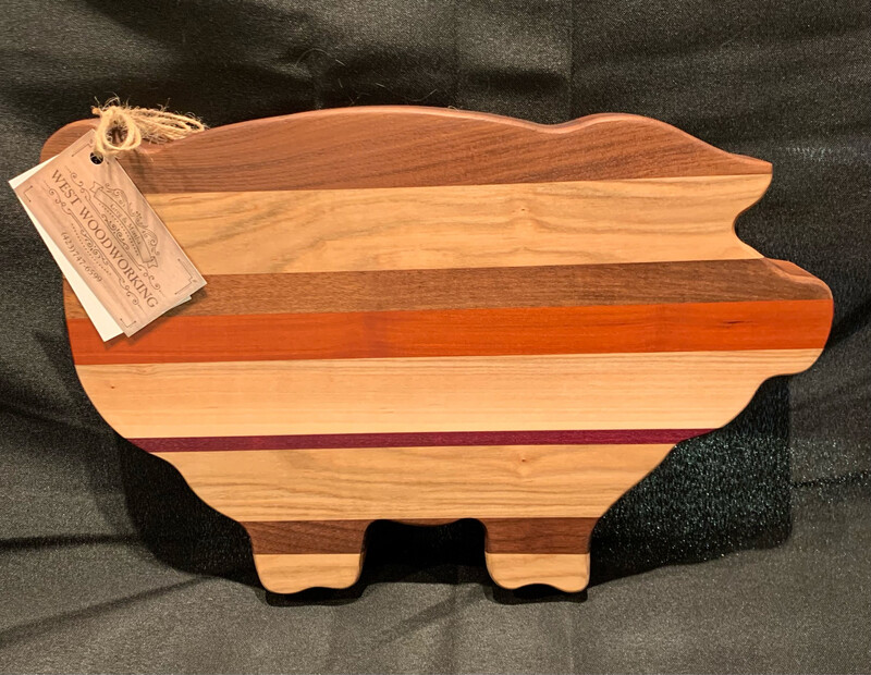 Pig Inspired Cutting Board