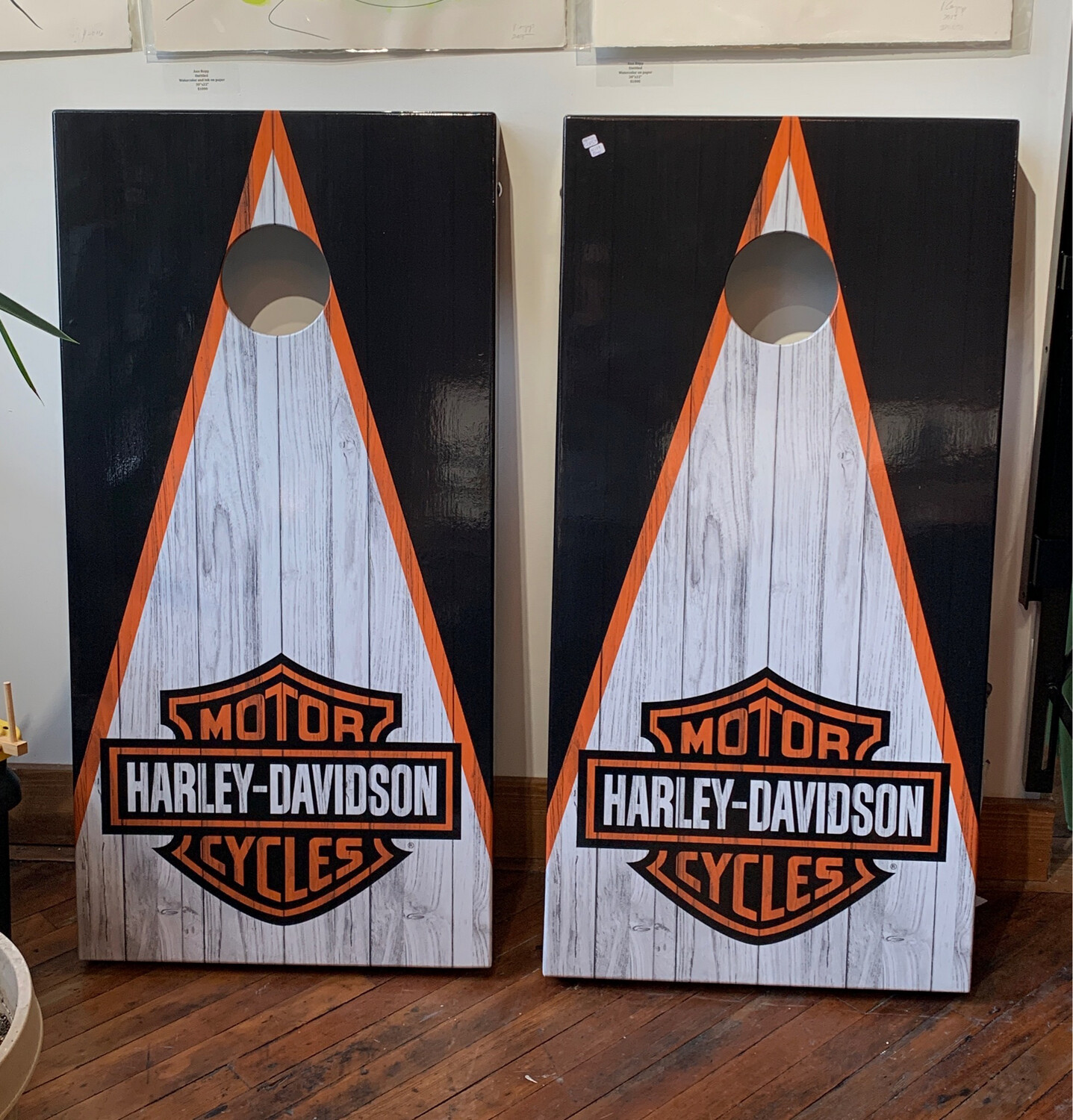 Harley Davidson Cornhole Boards