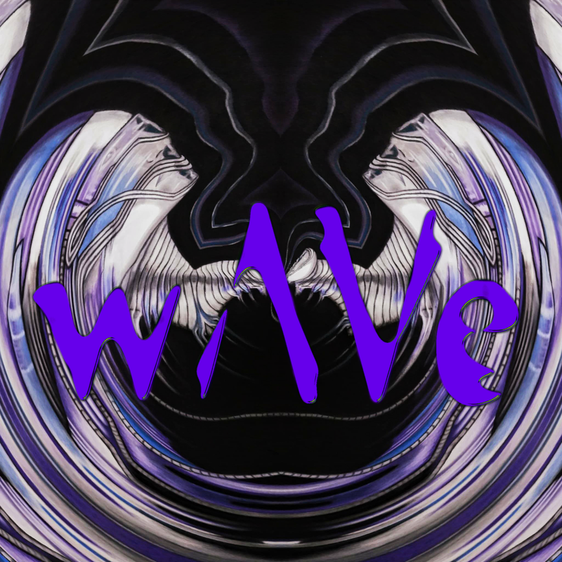 &#39;wAVe&#39; XL Black T-shirt