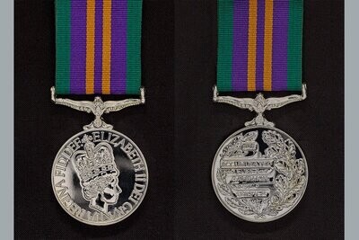 ACCUMULATED SERVICE MEDAL 2 POST 2011