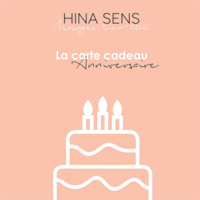 Carte Cadeau Anniversaire