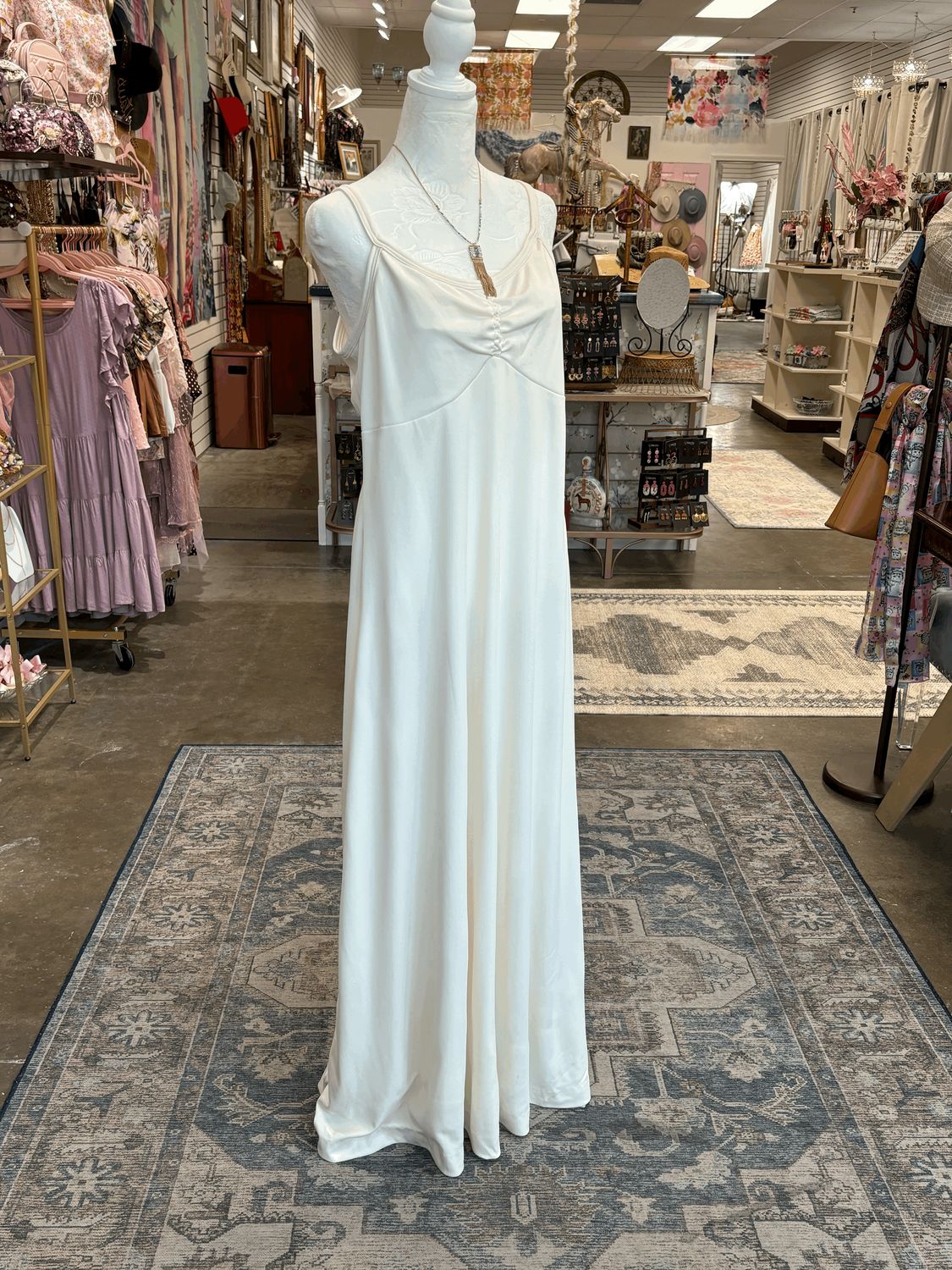 Vintage Penney&#39;s Maxi Set Ivory